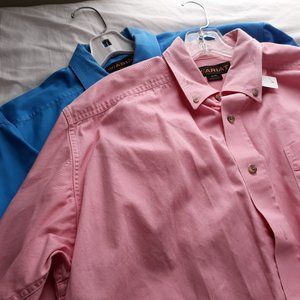 Ariat Mens XL Button Down Shirt EUC x2